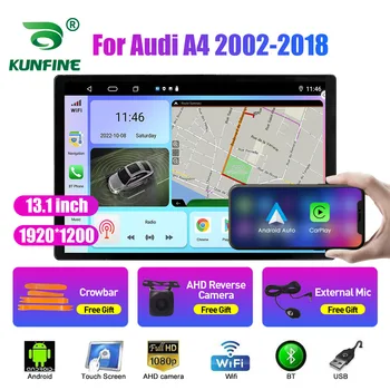 13,1-инчов автомобилното радио за Audi A4 2002-2018 Кола DVD GPS Навигация стерео Carplay 2 Din Централна мултимедиен Android Auto