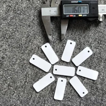 13,56 Mhz ISO15693 код-X PVC карти с дупки за управление на дрехи 36*15 мм, 100 бр./лот