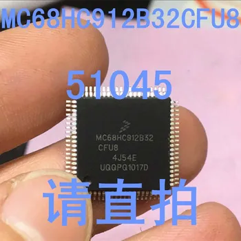 1БР MC68HC912 MC68HC912B32CFU8 4J54E QFP80 автомобилна компютърна платка, обикновено използвана уязвими ЧИПОВЕ процесора