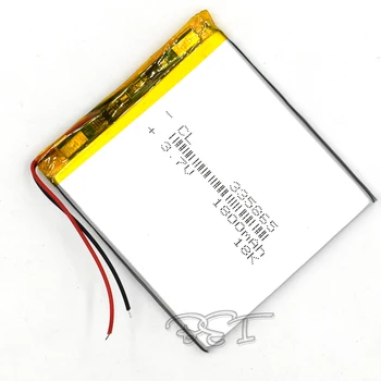 5 бр. Акумулаторна литиево-полимерна батерия 3,7 В 335865 1800 ма с PMC за играчки MP3 MP4 GPS високоговорител led камера
