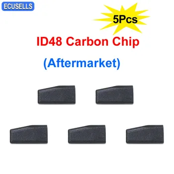 5 бр./лот автомобилен ключ с чип високо качество ID48 Carbon Чип 48 Chip (вторичен пазар)