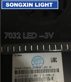 50шт Прилагане на led телевизор Led подсветка Edge LED серия TS731A 0,5 Вата 3 В 7032 Студено бял led подсветката на LCD-телевизор НА SAMSUNG