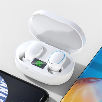 Bluetooth-слушалки True Wireless Headphone TWS, водоустойчив мини-втулки с микрофон, калъф за зареждане, слушалки качеството на Hi-Fi