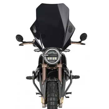 G1125 2021-2022 Универсално Мотоциклетное на Предното Стъкло, Седалките На Предното Стъкло, Дымчатая Леща, Дефлектор За Мотоциклети ZONTES G1-125