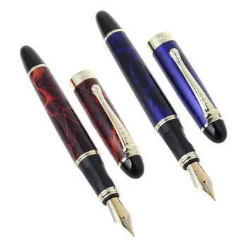 Jinhao X450 Луксозен мъжки писалка бизнес-студент 0,5 мм сверхтонкое перо за калиграфия, канцеларски материали, инструмент за писма #326