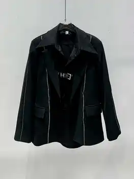 X03886, модерен мъжки палта и якета 2023, на подиума, луксозен известна марка, европейски дизайн, стил партита, мъжки дрехи