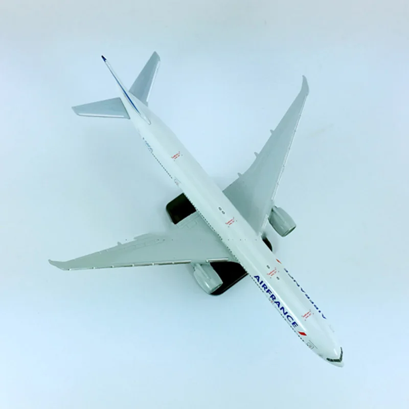 18 см имитационный самолет 1: 400 Boeing B777-300 модел AIRFRANCE AIRLINES от сплав С основния статичен пластмасово самолет коллекционный - 4