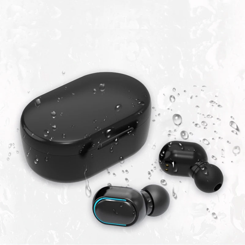 Bluetooth-слушалки True Wireless Headphone TWS, водоустойчив мини-втулки с микрофон, калъф за зареждане, слушалки качеството на Hi-Fi - 3