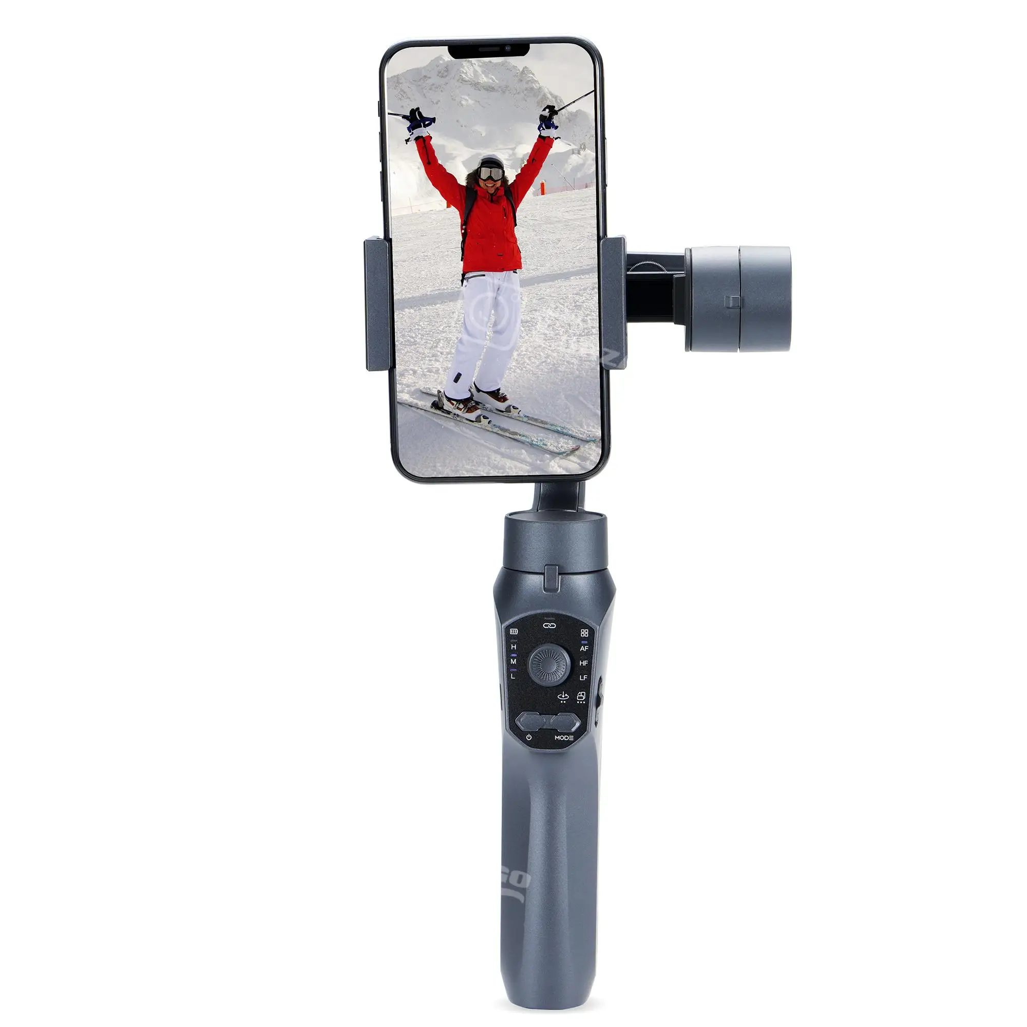 F10 3-Аксиален сгъваем смартфон Ръчно стабилизатор на запис на видео на мобилен телефон на карданном спирането за iPhone 14 за Xiaomi за Huawei - 3