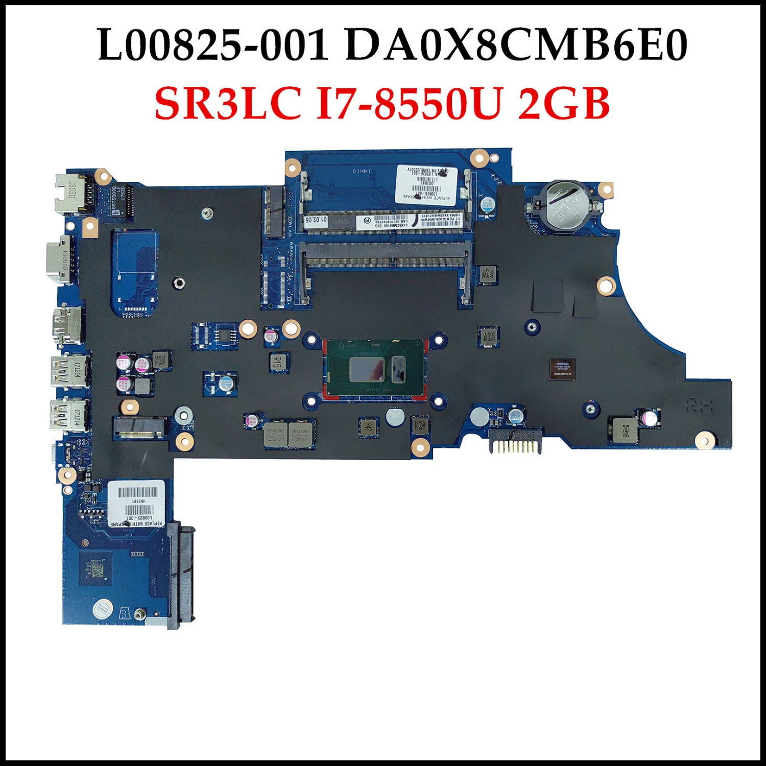 StoneTaskin L00825-001 L00828-001 за HP Probook 450 G5 дънна Платка на лаптоп DA0X8CMB6E0 I7-8550U I5-8250U DDR4 940m 2GB дънната платка - 0