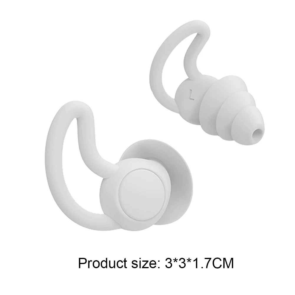 Водоустойчиви слушалки за защита от звука, Здрава водоустойчива защита на ушите, Шумоподавляющие тапи за уши за гмуркане, Аксесоари за басейн за сърфинг - 5