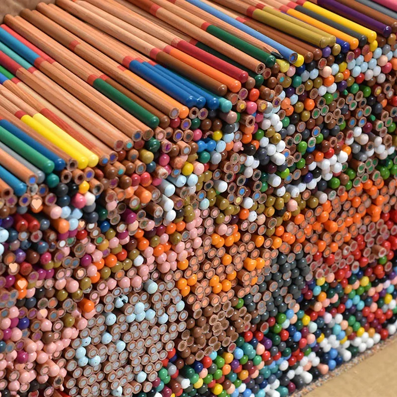 Външнотърговското опашка, одноцветный молив, дефектен продукт, боядисване с професионална боя, маслен водно цвят на Lea - 2