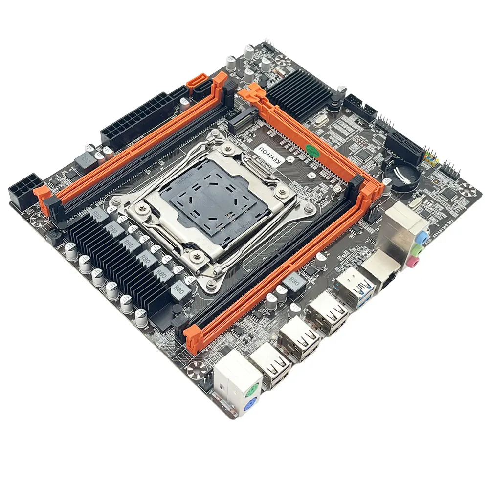 Дънна платка KEYIYOU X99 LGA 2011-3 в комплект с Xeon E5 2650 V4 и оперативна памет 4 *8 GB = 32 GB DDR4 2133 Mhz ECC REG RAM - 1