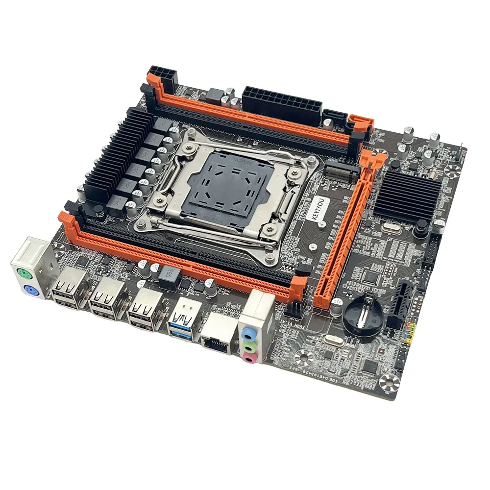 Дънна платка KEYIYOU X99 LGA 2011-3 в комплект с Xeon E5 2650 V4 и оперативна памет 4 *8 GB = 32 GB DDR4 2133 Mhz ECC REG RAM - 5