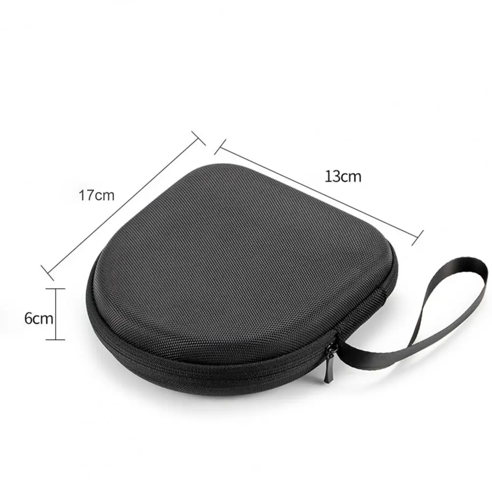 Защитен калъф е устойчив на натиск и прах, калъф за съхранение на спортни слушалки с каишка за ръка за JBL T510BT - 5