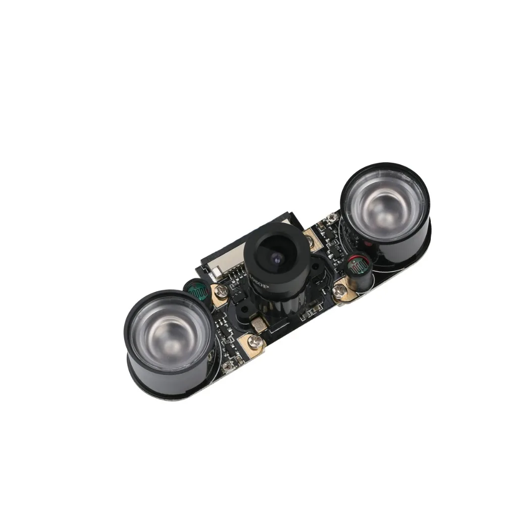 Модул камера за Raspberry Pi Zero с регулируемо фокусно разстояние, уеб камера за нощно виждане с IR сензор, led светлини за RPI Zero Безплатна доставка - 1