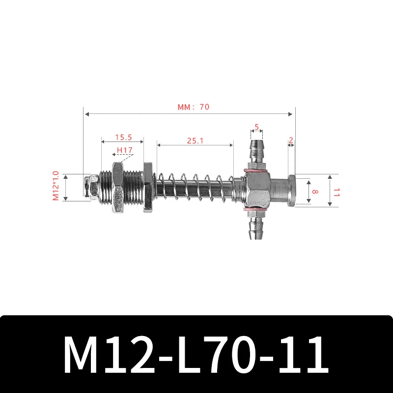 Пневматичен манипулатор series M12-11 с голяма глава, пневматично устройство, гумена търтей, силиконова индустриално вакуумно търтей - 3