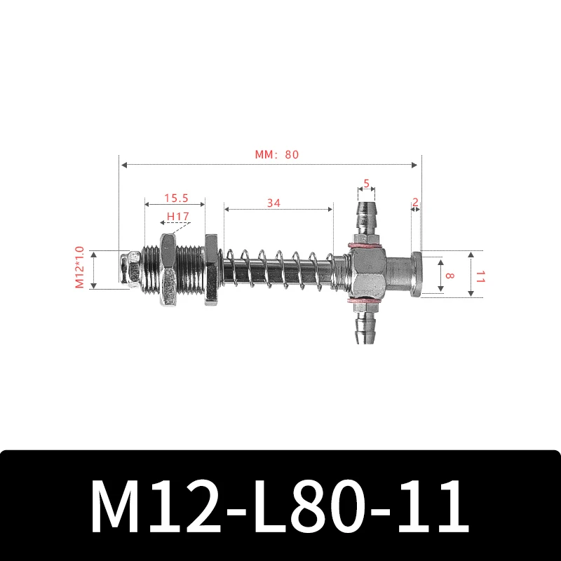 Пневматичен манипулатор series M12-11 с голяма глава, пневматично устройство, гумена търтей, силиконова индустриално вакуумно търтей - 5
