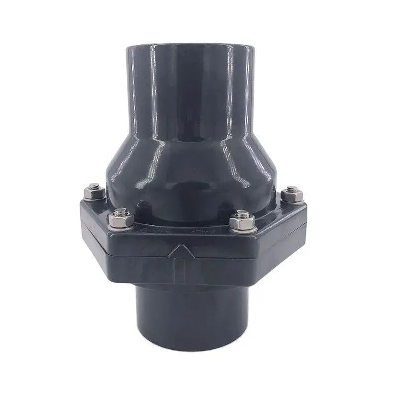 Спирателен вентил с клапа PVC O. D 40 мм, клапан, клапан, долно оттичане, долно оттичане, обратен клапан, долно и странично оттичане универсален - 0