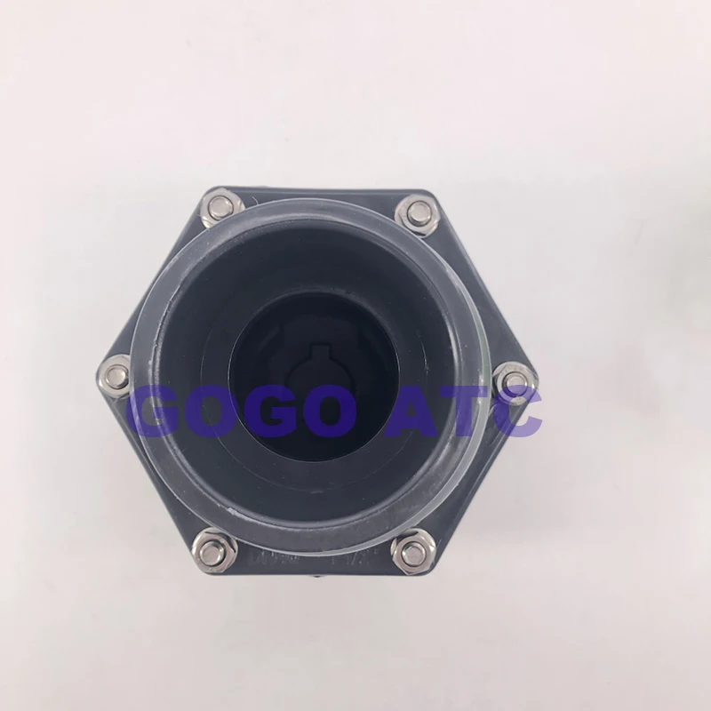 Спирателен вентил с клапа PVC O. D 40 мм, клапан, клапан, долно оттичане, долно оттичане, обратен клапан, долно и странично оттичане универсален - 3