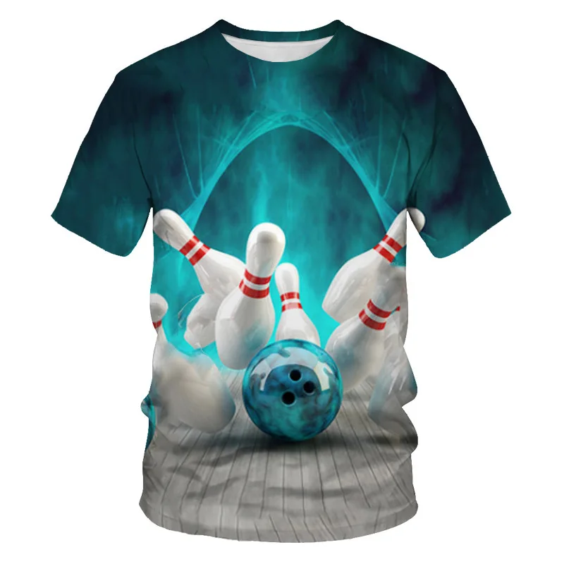 Тениска, нова тенденция, фотография, пейзаж, 3D дигитален печат, мъжки ежедневни риза с къс ръкав, лятна - 0