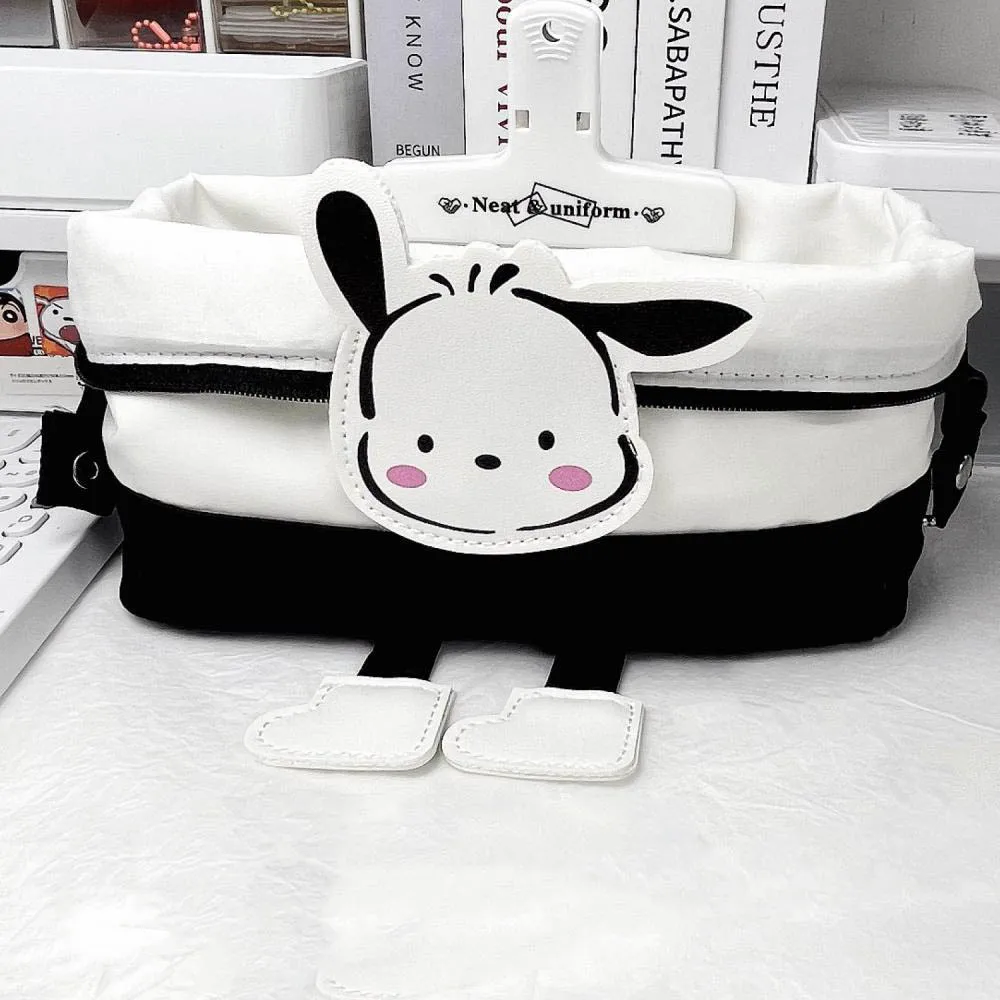 Чанта за моливи Kawaii Sanrio Pochacco, сладко аниме, голямо голям настолна чанта за съхранение на канцеларски материали, водоустойчив подарък за рожден Ден за момичета - 2