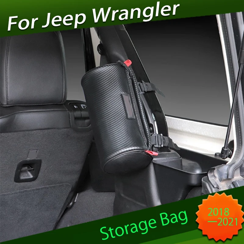 Чанта за съхранение, която е Подходяща за Jeep JL Wrangler 2018 2019 2020 2021, Интериор Плюс Втори Пилот, Противооткатная Багажник, Чанта За съхранение - 0