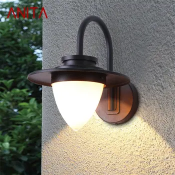 · Външен стенен монтаж лампа на дени, класически аплици, водоустойчива IP65, начало led за вили на верандата