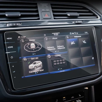 Автомобилна Защитно Фолио за Екрана на GPS-навигация, Стикер, Аксесоари за Volkswagen VW Tiguan Allspace R Line 2021 2022, 9.2 инча