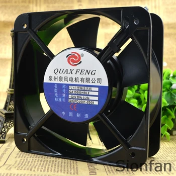 За QUAX ФЪН FZX Quanzhou Фен QA15050HBL2 15050 220 15 см аксиален вентилатор Тест работен