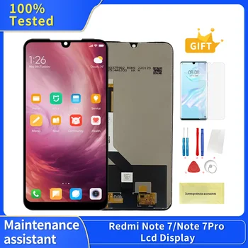За Xiaomi Redmi Note 7 Сензорен LCD-Дигитайзер За Redmi Note 7 Pro дисплей M1901F7H M1901F7G В Събирането на Резервни Части