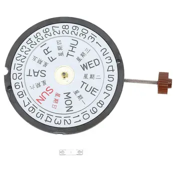 Кварцов механизъм, резервни части за часовници, аксесоари, здрав часовников механизъм за швейцарската RONDA Lambda 517, механизъм с двойно календар, новост