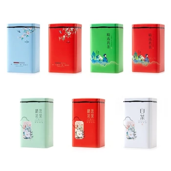 Консервени кутии за чай, Кутия за съхранение на чай кутии, Малки Буркани за съхранение на кафе, чай, запечатани ронлив банка за чай, опаковъчна кутия и интериор в японски стил