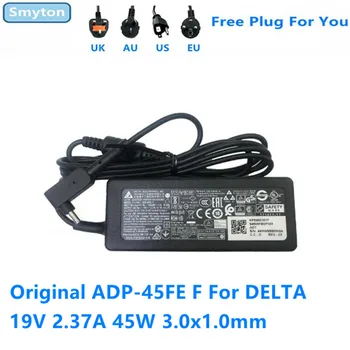 Оригинален 45 W Адаптер ac Зарядно Устройство За ACER 19V 2.37 A 45 Вата 3,0x1,0 мм DELTA ADP-45FE F Адаптер за Захранване на Лаптоп