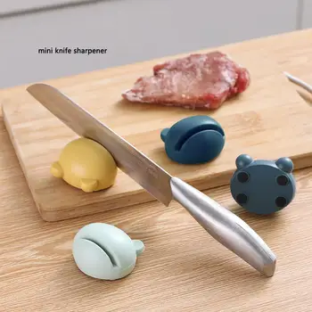 Преносима острилка за рязане, мини-професионален многофункционален противоскользящий инструмент за заточване на домашната кухня