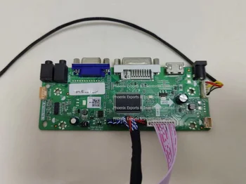Такса за управление VGA DVI HDMI за G185XW01 V1 с кабели LVDS Тестов комплект платка на водача G185XW01 V. 1