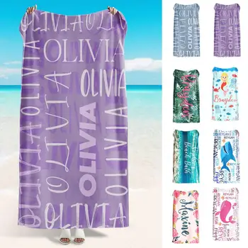 Удобна за носене, кърпи за баня, быстросохнущее плажна кърпа, Удобен на пипане многофункционално кърпа за практикуване на плуване, йога, плажни спортове