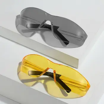 Улични слънчеви очила, Прозрачни Унисекс За пътуване през пустинята, женски Мъжки слънчеви очила с защита от деформации, женски Мъжки слънчеви очила за колоездене