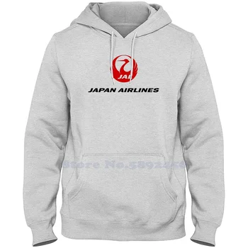 Унисекс облекло Japan Airlines 2023 Hoody с графичен логото на марката Hoody с качулка
